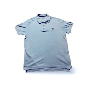 CHAPS BRAND
MEN’S  NATURAL STRETCH 2 BUTTON COLLARED SHIRT